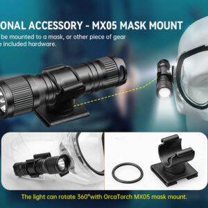 Orcatorch MX05 masker mount