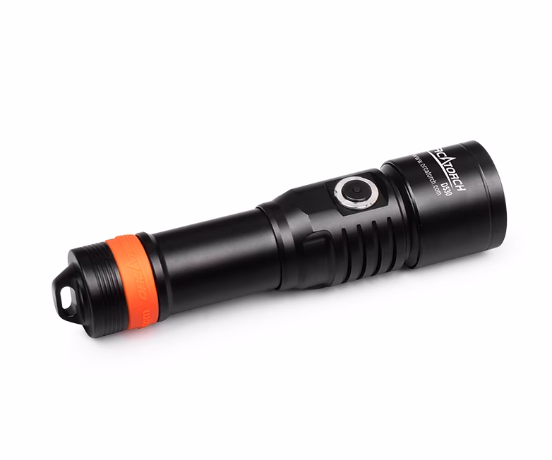 Orca Torch D530 oplaadbare duiklamp, foto 2 van 5