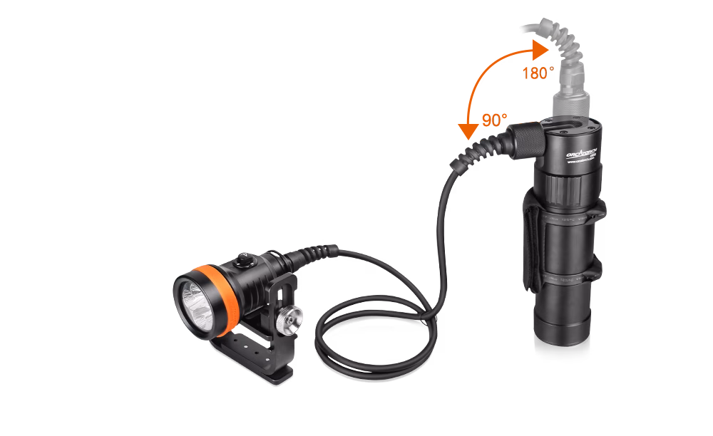 Orca Torch D630 Cannister duiklamp-0