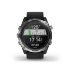 Garmin Descent™ Mk2, zwart roestvrij staal met zwarte band - Afbeelding 4