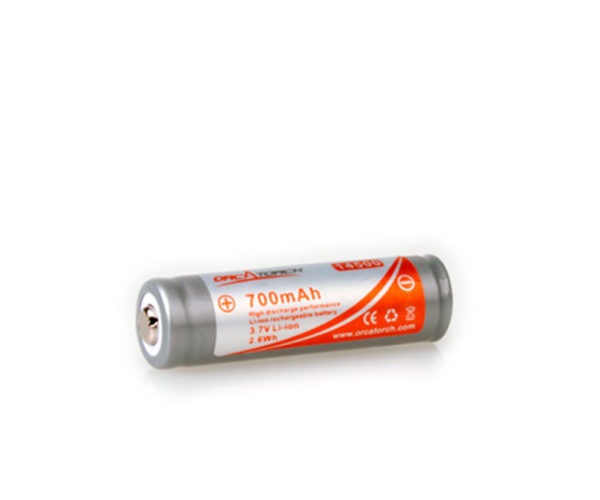 Orca Torch 14500 700mAh oplaadbare batterij