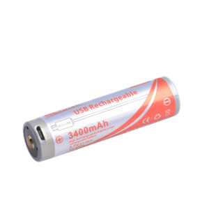 Orca Torch 18650 3400mAh met usb