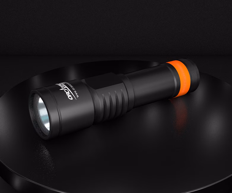 Orca Torch D700 oplaadbare duiklamp 1700lm - Afbeelding 4
