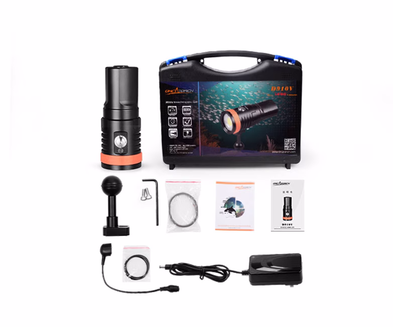 Orca Torch D910V Foto Video Duiklamp 5000lm - Afbeelding 6