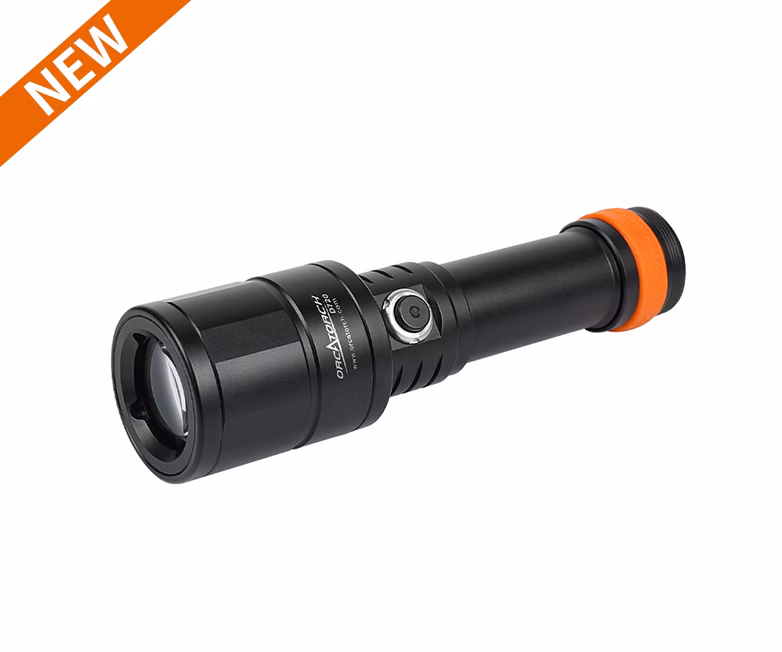 OrcaTorch D720 Super Focus duiklamp