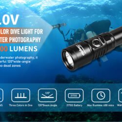 Orcatorch D710V foto video duiklamp - Afbeelding 4