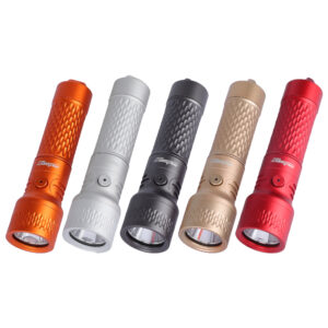 Orcatorch ORCA7 oplaadbare duiklamp 3000lm met 2 x batterij