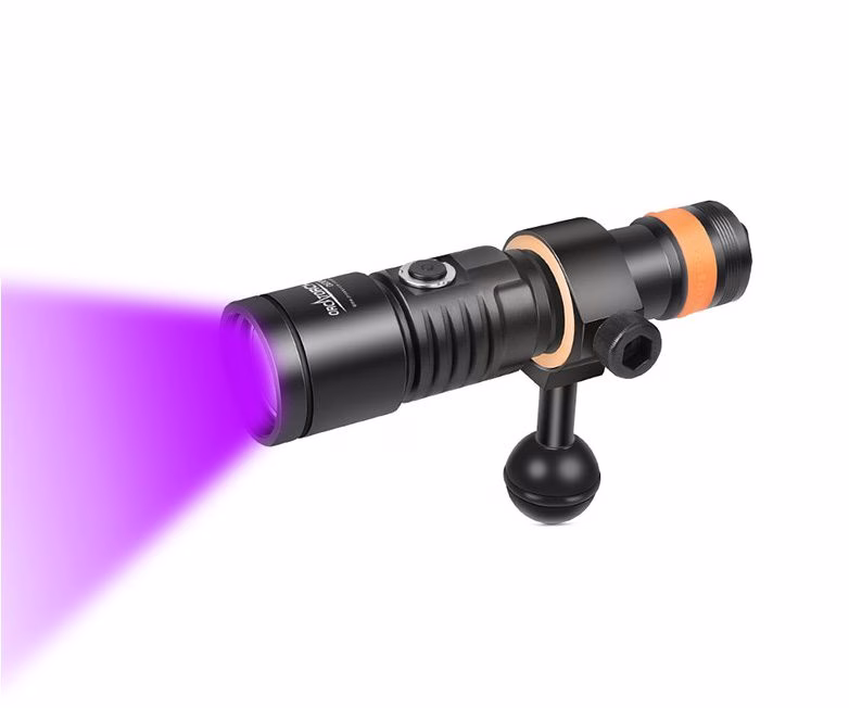 Orcatorch Video Duiklamp met UV licht, foto 3 van 4